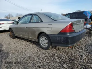 2003 Honda Civic LX with VIN 1HGEM22503L078216, listed as a Copart auction lot 46480235 with 187,015 mi miles and Salvage Title. Bid and sale history available at DreamBid. Image 2.