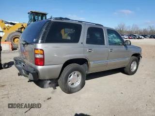 2002 GMC Yukon SLT with VIN 1GKEK13Z52J275719, listed as a Copart auction lot 50007305 with 156,669 mi miles and Salvage Title. Bid and sale history available at carsss.com. Image 3.