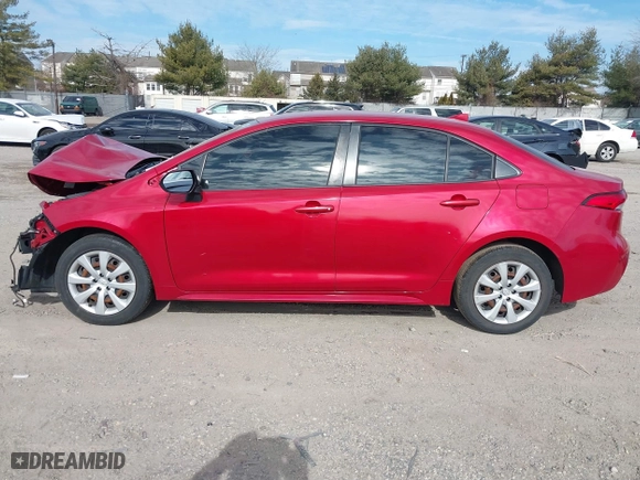 2020 Toyota Corolla LE with VIN JTDEPRAE0LJ021431, listed as a IAAI auction lot 41665603 with 32,351 mi miles. Bid and sale history available at carsss.com. Image 14.