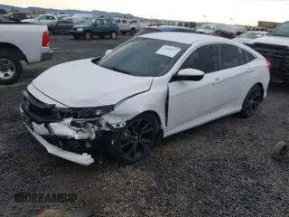 2020 Honda Civic Sedan Sport with VIN 19XFC2F87LE216756, listed as a IAAI auction lot 41640875 with 45,666 mi miles. Bid and sale history available at carsss.com. Image 18.
