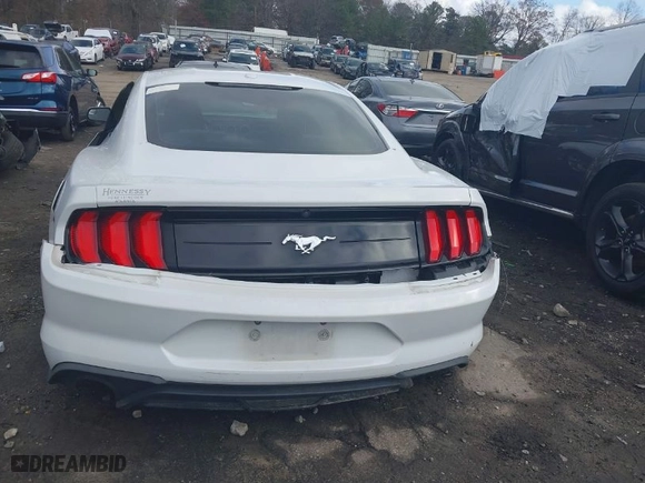 2020 Ford Mustang EcoBoost with VIN 1FA6P8TH7L5123071, listed as a IAAI auction lot 41120267 with 90,322 mi miles. Bid and sale history available at carsss.com. Image 16.
