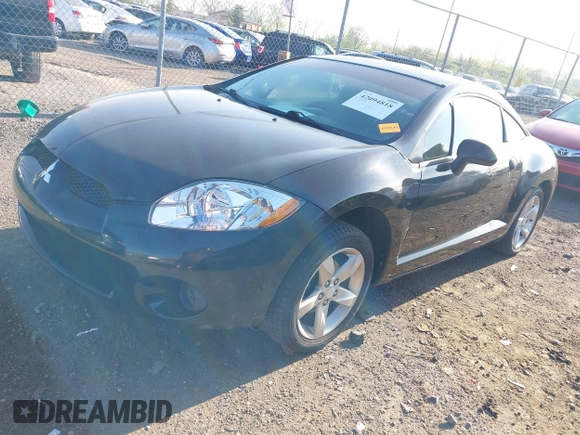 2008 Mitsubishi Eclipse GS z VIN 4A3AK24F78E007791, wystawiony jako IAAI lot #42094818 z przebiegiem 187 921 mil mil oraz . Historia ofert i sprzedaży dostępna na DreamBid. Obrazek 2.