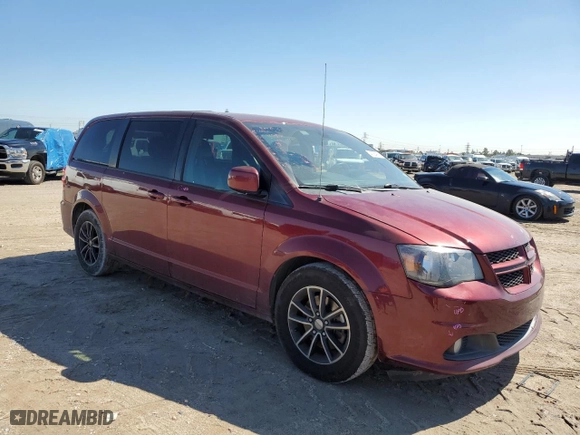 2019 Dodge Grand Caravan GT with VIN 2C4RDGEG5KR535764, listed as a Copart auction lot 46284885 with 121,525 mi miles and Salvage Title. Bid and sale history available at carsss.com. Image 4.