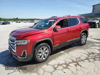 2022 GMC Acadia SLT with VIN 1GKKNML49NZ125361, listed as a Copart auction lot 57351185 with 36,140 mi miles and Salvage title. Bid and sale history available at DreamBid. Image 1.