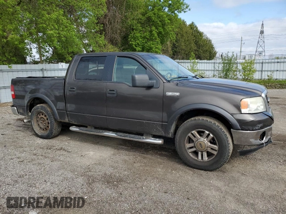 2006 Ford F-150 XLT with VIN 1FTRW14W46FB70667, listed as a Copart auction lot 56128325 with 290,673 mi miles and Clean title. Bid and sale history available at DreamBid. Image 4.