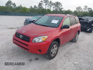 2008 Toyota RAV4 with VIN JTMZD33V486060859, listed as a IAAI auction lot 42061575 with 235,604 mi miles. Bid and sale history available at carsss.com. Image 2.