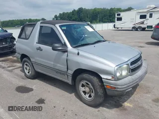 2003 Chevrolet Tracker with VIN 2CNBE18C136952611, listed as a IAAI auction lot 42666163 with 134,588 mi miles and . Bid and sale history available at DreamBid. Image 1.