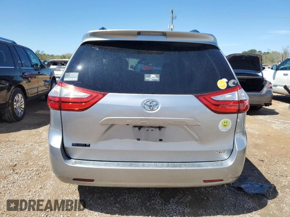 2015 Toyota Sienna XLE with VIN 5TDYK3DC2FS557260, listed as a Copart auction lot 50147465 with 177,492 mi miles and Salvage Title. Bid and sale history available at carsss.com. Image 6.