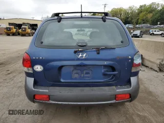 2006 Hyundai Santa Fe GLS with VIN KM8SC13D86U101742, listed as a Copart auction lot 72785044 with 137,819 mi miles and Salvage Title. Bid and sale history available at carsss.com. Image 6.
