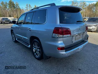 2013 Lexus LX 570 with VIN JTJHY7AXXD4091614, listed as a Copart auction lot 82096184 with 205,635 mi miles and Clean Title. Bid and sale history available at DreamBid. Image 3.