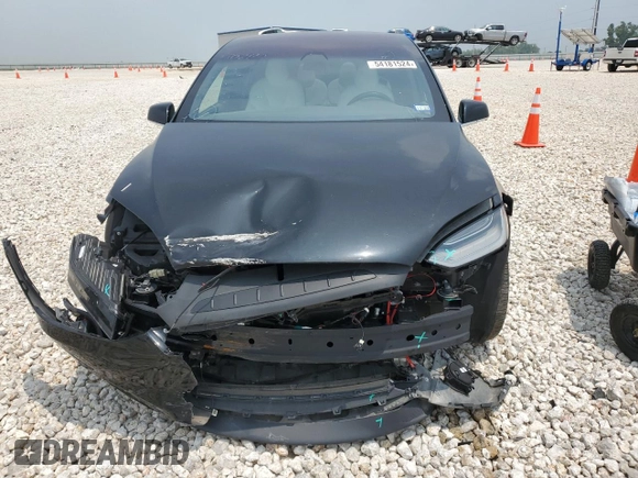 2020 Tesla Model X Long Range with VIN 5YJXCBE23LF302660, listed as a Copart auction lot 54181524 with 46,537 mi miles and Salvage Title. Bid and sale history available at DreamBid. Image 5.