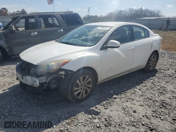 2012 Mazda 3 i Touring with VIN JM1BL1V77C1595584, listed as a Copart auction lot 47190735 with 138,987 mi miles and Salvage Title. Bid and sale history available at DreamBid. Image 1.