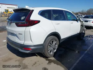 2021 Honda CR-V EX-L with VIN 2HKRW2H8XMH612534, listed as a IAAI auction lot 41770020 with 63,382 mi miles. Bid and sale history available at carsss.com. Image 4.