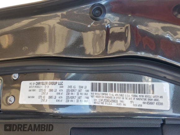 2014 Jeep Cherokee Altitude with VIN 1C4PJMCB6EW290636, listed as a Copart auction lot 46148335 with 160,118 mi miles and Salvage Title. Bid and sale history available at carsss.com. Image 13.