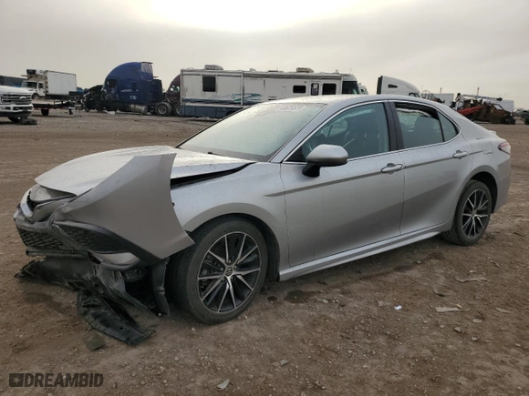 2021 Toyota Camry SE Nightshade with VIN 4T1G11AK0MU456673, listed as a Copart auction lot 49629525 with 80,752 mi miles and Salvage Title. Bid and sale history available at carsss.com. Image 1.
