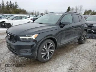 2019 Volvo XC40 R-Design with VIN YV4162UM7K2045386, listed as a Copart auction lot 47389645 with 101,592 mi miles and Salvage title. Bid and sale history available at DreamBid. Image 1.