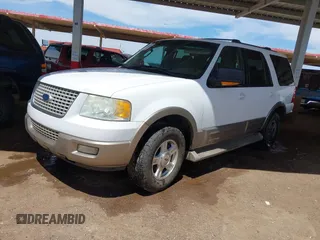 2003 Ford Expedition Eddie Bauer with VIN 1FMPU17L73LC55526, listed as a IAAI auction lot 42058899 with 280,180 mi miles and . Bid and sale history available at DreamBid. Image 2.