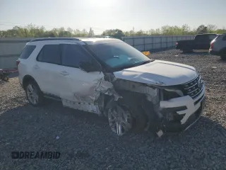 2016 Ford Explorer XLT with VIN 1FM5K7D87GGC54004, listed as a Copart auction lot 52322915 with 48,800 mi miles and Salvage Title. Bid and sale history available at carsss.com. Image 4.