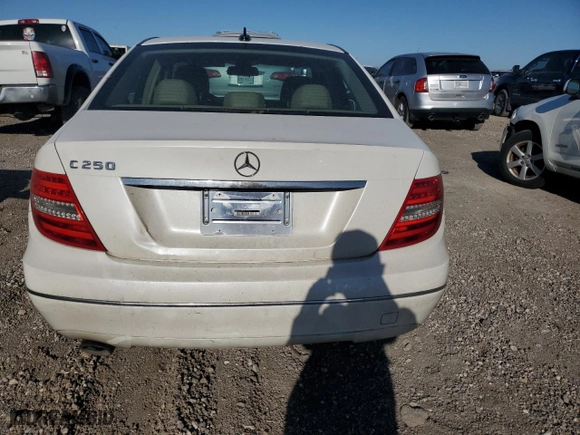 2014 Mercedes-Benz C-Class C 250 Sport with VIN WDDGF4HB2EG255604, listed as a Copart auction lot 49882455 with NaN miles and Clean Title. Bid and sale history available at carsss.com. Image 6.