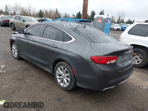 2015 Chrysler 200 C with VIN 1C3CCCCG0FN510010, listed as a IAAI auction lot 41636944 with 70,722 mi miles and . Bid and sale history available at DreamBid. Image 3.