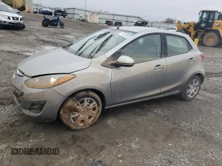 2013 Mazda Mazda2 Sport with VIN JM1DE1KYXD0166415, listed as a Copart auction lot 46245035 with 0 mi miles and Salvage Title. Bid and sale history available at carsss.com. Image 1.