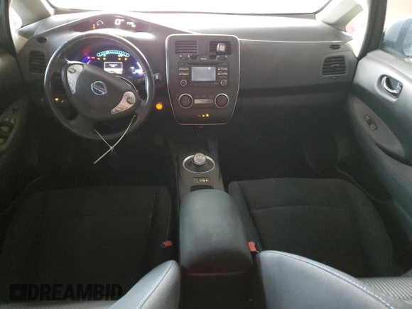 2015 Nissan LEAF S with VIN 1N4AZ0CP7FC314129, listed as a Copart auction lot 55660825 with 19,773 mi miles and Clean Title. Bid and sale history available at DreamBid. Image 8.
