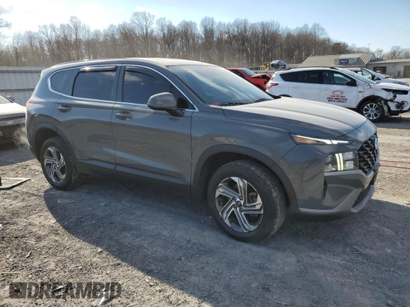 2021 Hyundai Santa Fe SE with VIN 5NMS1DAJ4MH326412, listed as a Copart auction lot 88393845 with 136,114 mi miles and Salvage Title. Bid and sale history available at carsss.com. Image 4.