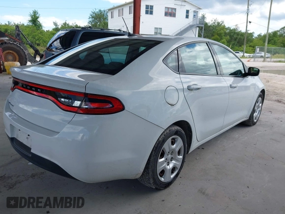 2016 Dodge Dart SE z VIN 1C3CDFAA0GD703794, wystawiony jako IAAI lot #42247985 z przebiegiem 70 572 mil mil oraz . Historia ofert i sprzedaży dostępna na DreamBid. Obrazek 4.