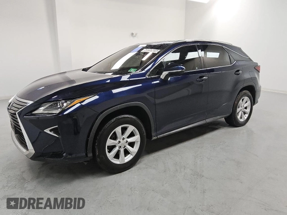 2016 Lexus RX 350 with VIN 2T2BZMCAXGC041600, listed as a Copart auction lot 53717925 with 107,746 mi miles and Clean title. Bid and sale history available at DreamBid. Image 1.