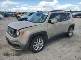 2015 Jeep Renegade Latitude with VIN ZACCJABT0FPB53850, listed as a Copart auction lot 56429575 with 135,241 mi miles and Clean Title. Bid and sale history available at DreamBid. Image 1.