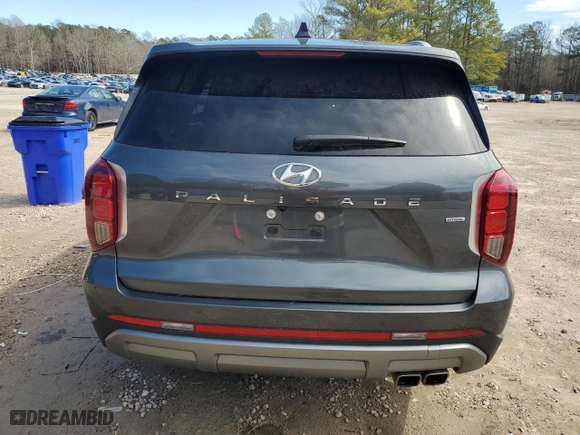 2023 Hyundai Palisade Limited with VIN KM8R5DGEXPU608298, listed as a Copart auction lot 45832175 with 71,159 mi miles and Salvage Title. Bid and sale history available at carsss.com. Image 6.