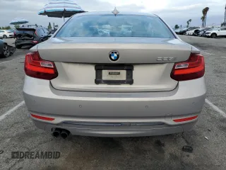 2016 BMW 2 Series 228i with VIN WBA1F9C57GV742274, listed as a Copart auction lot 53837825 with 73,564 mi miles and Salvage Title. Bid and sale history available at carsss.com. Image 6.