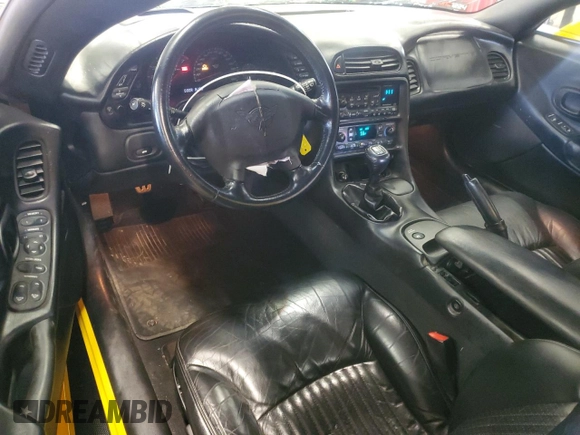 2003 Chevrolet Corvette Z06 with VIN 1G1YY12S635129327, listed as a Copart auction lot 51208995 with 34,626 mi miles and Clean Title. Bid and sale history available at carsss.com. Image 8.