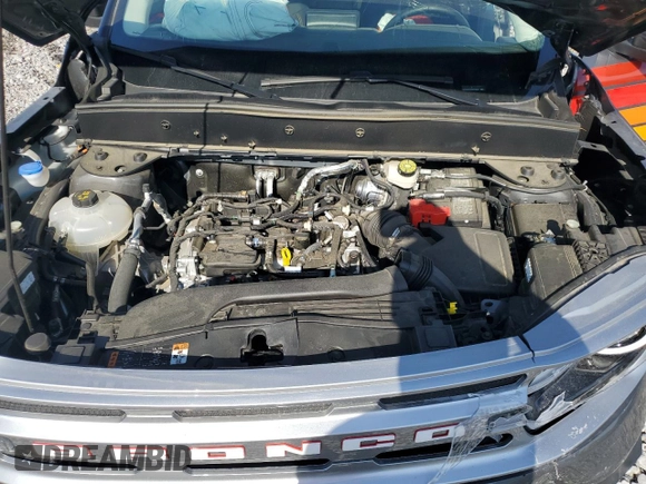 2024 Ford Bronco with VIN 3FMCR9K64RRE33001, listed as a Copart auction lot 52875415 with 18,804 mi miles and Salvage title. Bid and sale history available at DreamBid. Image 11.