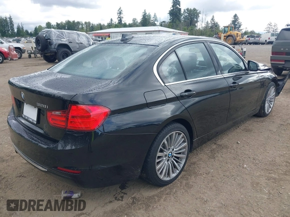 2013 BMW 3 Series 328i with VIN WBA3A5C57DF350448, listed as a IAAI auction lot 42538887 with 90,829 mi miles and . Bid and sale history available at DreamBid. Image 4.