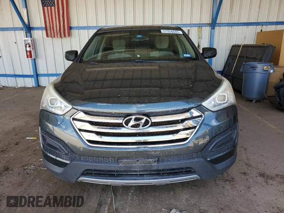 2013 Hyundai Santa Fe Sport z VIN 5XYZT3LB4DG043401, wystawiony jako Copart lot #57334645 z przebiegiem 117 985 mil mil oraz Czysty tytuł • Clean title. Historia ofert i sprzedaży dostępna na DreamBid. Obrazek 5.