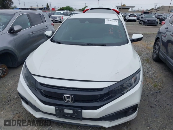 2019 Honda Civic Sport with VIN 2HGFC2F85KH512587, listed as a IAAI auction lot 41708347 with 63,895 mi miles and . Bid and sale history available at DreamBid. Image 12.
