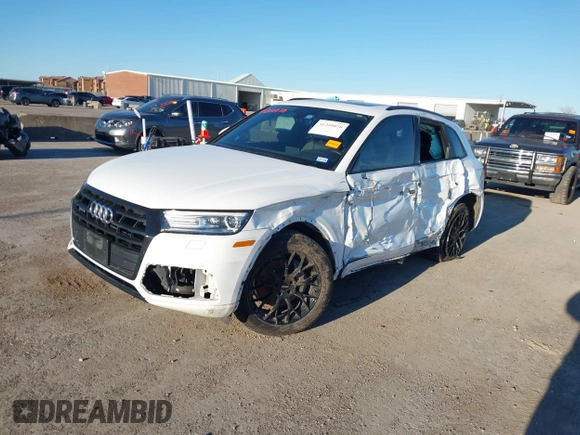 2020 Audi Q5 Premium with VIN WA1ANAFY0L2108873, listed as a IAAI auction lot 41310070 with 61,868 mi miles. Bid and sale history available at carsss.com. Image 17.