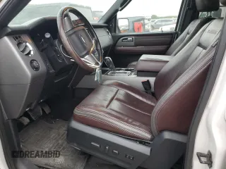 2015 Ford Expedition Platinum with VIN 1FMJU1LT4FEF39359, listed as a Copart auction lot 50823245 with 147,552 mi miles and Salvage title. Bid and sale history available at DreamBid. Image 7.