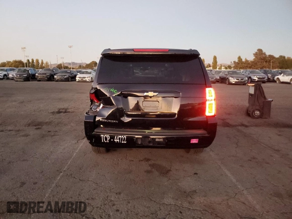 2020 Chevrolet Suburban LS with VIN 1GNSCGKC9LR104008, listed as a Copart auction lot 73351014 with 63,474 mi miles and Salvage title. Bid and sale history available at DreamBid. Image 6.