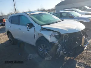 2015 Nissan Rogue SV with VIN 5N1AT2MVXFC916779, listed as a IAAI auction lot 41757810 with 169,629 mi miles. Bid and sale history available at carsss.com. Image 1.