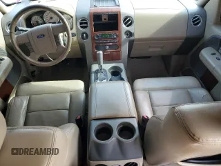 2006 Ford F-150 XLT with VIN 1FTPW14556KB84762, listed as a Copart auction lot 59753685 with 219,242 mi miles and Salvage title. Bid and sale history available at DreamBid. Image 8.
