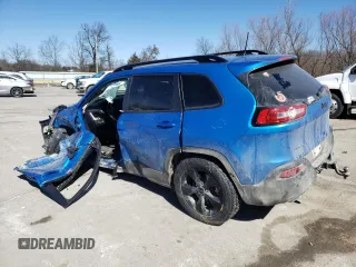 2018 Jeep Cherokee Limited with VIN 1C4PJMDX8JD571983, listed as a Copart auction lot 47087865 with 116,840 mi miles and Salvage Title. Bid and sale history available at carsss.com. Image 2.