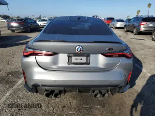 2022 BMW M4 Competition xDrive with VIN WBS43AZ02NCK74610, listed as a Copart auction lot 44002994 with 15,763 mi miles. Bid and sale history available at carsss.com. Image 6.