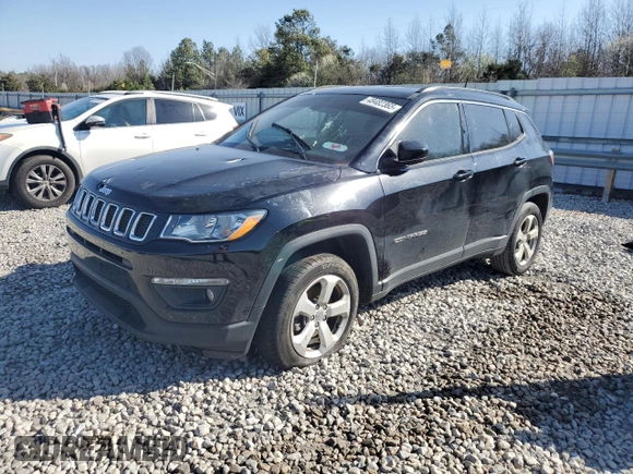 2018 Jeep Compass Latitude with VIN 3C4NJDBB2JT467482, listed as a Copart auction lot 48482365 with Not Provided miles and Salvage Title. Bid and sale history available at carsss.com. Image 1.