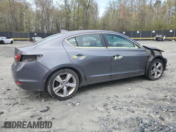2015 Acura ILX with VIN 19VDE1F32FE007017, listed as a Copart auction lot 52372575 with 160,669 mi miles and Salvage Title. Bid and sale history available at carsss.com. Image 3.