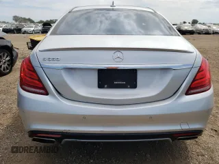 2016 Mercedes-Benz S 550 with VIN WDDUG8CB7GA238236, listed as a Copart auction lot 66587394 with 98,325 mi miles and Salvage Title. Bid and sale history available at carsss.com. Image 6.