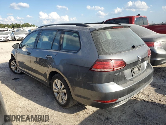 2019 Volkswagen Golf SportWagen S with VIN 3VW117AU7KM508426, listed as a Copart auction lot 66932374 with 81,919 mi miles and Salvage Title. Bid and sale history available at carsss.com. Image 2.