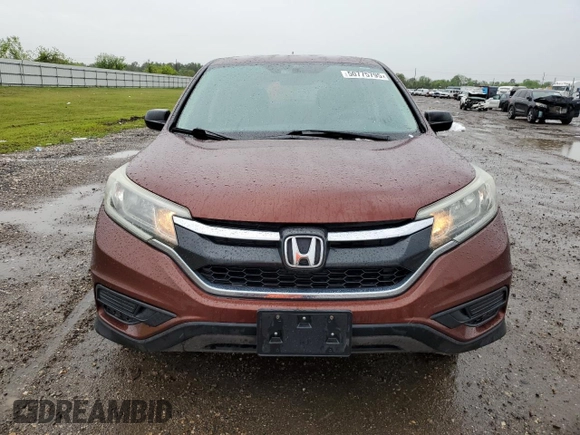 2015 Honda CR-V LX with VIN 2HKRM3H37FH510403, listed as a Copart auction lot 50775795 with 118,684 mi miles and Salvage Title. Bid and sale history available at carsss.com. Image 5.
