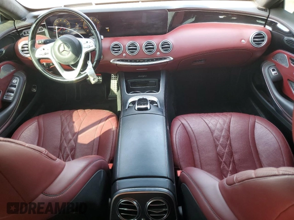2019 Mercedes-Benz S-Class S 560 with VIN WDDXK8DB2KA040053, listed as a Copart auction lot 87759755 with 41,949 mi miles and Salvage Title. Bid and sale history available at carsss.com. Image 8.